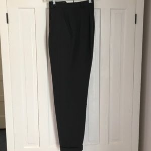 DANA BUCHMAN DEEP FOREST GREEN WOOL RIDING STYLE PANTS